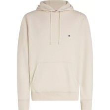Erkek Essential Terry Kapüşonlu Sweatshirt - Bej