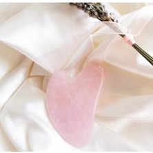 Pembe Kuvars Doğal Taş Yüz Masaj Aleti, Güzellik ve Rahatlık Için Ideal Seçim