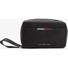 Tommy Hilfiger Th Central Washbag Erkek Siyah El Çantası AM0AM13524BDS