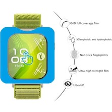 Huawei Watch Fit 4 Pro Uyumlu Ekran Koruyucu Kolay Uygulanabilir Aparatlı Temperli Cam Koruyucu