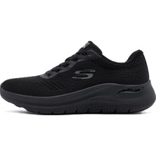 Skechers Arch Fit 2.0-Big League Memory Foam Womens Walking Shoes Hafızalı Taban Kadın Yürüyüş Ayakkabısı Siyah