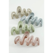 Zikzak Renkli Mandal Toka 10CM