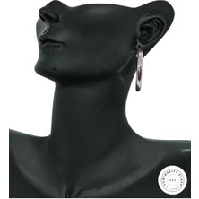 925 Ayar Gümüş Halka Küpe – Klasik & Modern Tarz, Günlük Kullanım Için