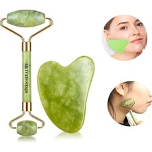 Teknotrust Yeşim Taşı Gua Sha Masaj Seti, Doğal ve Ferahlatıcı Bakım Deneyimi