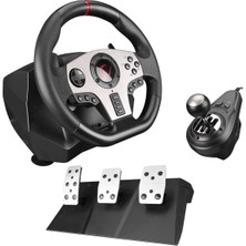 V902 PS4/PC/XBOXONE/XBOX360 /xbox Series S Uyumlu 3 Pedallı Oyuncu Direksiyonu