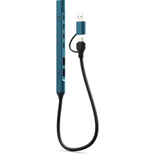 Truebo EasyConnect 7in2 Type-C / USB 3.0 Hub