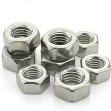 Netpen Dın 934 Galvanizli M18 Çelik Somun 20 Adet