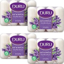 Duru Saf & Doğal Kaynaklı Lavanta 16 Adet Güzellik Sabunu 4X280GR