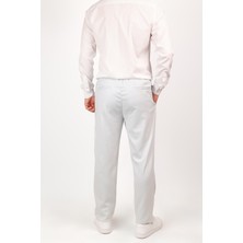 Erkek Regular Fit Normal Kesim Chino Jogger Lastikli Düz Paça Pantolon