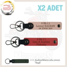 Miawiki Araç Kullananlara, Isim Plaka, 0 Rh (-) Kan Grubu Acil Durum X2 Anahtarlık, Nar Çiçeği-Yavruağzı-Ysl