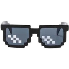 Parti Gözlük Mika Pixel Model Siyah