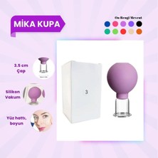 Mor Silikon Vakumlu Yüz Masaj Kupası No:3, Cilt Yenileme ve Canlılık Sağlar