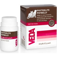 Veda Phytoelite Potbelly Kedi Köpek Kilo Kontrlü Için 50 Tablet