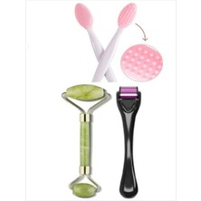 Siyah Nokta Temizleyici Dudak Peeling Derma Roller 540 Iğneli 0.5 mm ve Yeşim Taşı