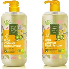 Eyüp Sabri Tuncer Bebek Şampuanı 600 ml X2 Nemlendirici Bitki Özlü Saç Bakım Etkisi