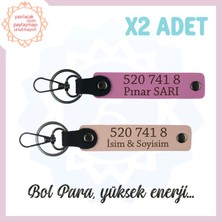 Miawiki Yavru Ağzı-Pembe, Isminize Özel Manevi Huzur, Sevdiklerinize Hediye 520 741 8 Sayılı 2'li Anahtarlık