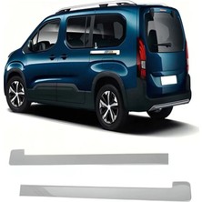 Peugeot Rifter Krom Sürgülü Kapı Çıtası 2 Prç. 2019 ve Sonrası