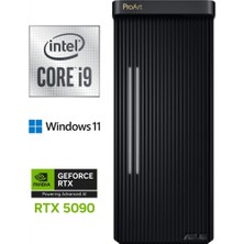 Asus Proart I9-13900KF PA602-713700173X-458 128GB 1tb Rtx 5090 32GB Windows 11 Pro Masaüstü Bilgisayar