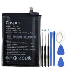 Casper E4 Pil Batarya + Tamir Seti