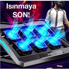 Ally Mc Q3 LED Işıklı Ultra Sessiz Fan Laptop Soğutucu STAND-(5775) - NTR5695-7183