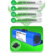 Xiaomi Mi Vacuum Mop Pro 2+ 3D Akıllı Robot Süpürge Bataryası 14.4V 5200 mAh Pil