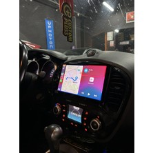 Nissan Juke Uyumlu 4 GB Ram 64 GB Dahili Hafıza 9 Inç Multimedya Kablosuz Carplay Geri Görüş Kameralı