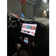 Nissan Juke Uyumlu 4 GB Ram 64 GB Dahili Hafıza 9 Inç Multimedya Kablosuz Carplay Geri Görüş Kameralı