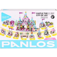 Belle Fusion P633012 Panlos Tuğla Şehri 556 Parça Blok Seti -Vagon Life