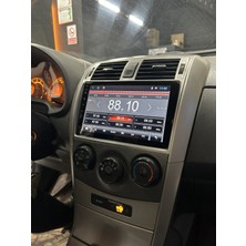 Toyota Corolla  Uyumlu 4 GB Ram 64 GB Dahili Hafıza 9 Inç Multimedya Kablosuz Carplay Geri Görüş Kameralı
