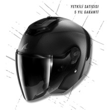Shark Rs Jet Mat Tam Karbon Güvenli Açık Kask