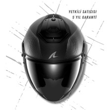 Shark Rs Jet Mat Tam Karbon Güvenli Açık Kask