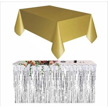Gold Masa Örtüsü, Gümüş Masa Eteği