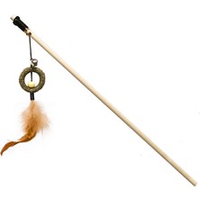 Eastland Tüylü Catnipli Kedi Otlu Halka 40 cm 11