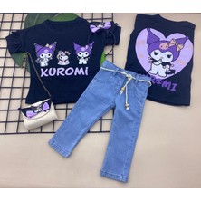 Kuromi Baskılı Orjinal Likralı Penye