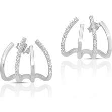 Lilarote Pırlanta Pençe Küpe