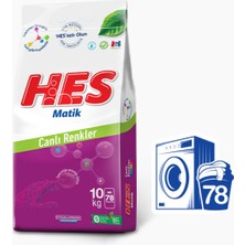 Hes Matik Canlı Renkler 10 kg