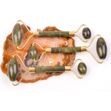 Koyu Kahverengi Taşlı Masaj Aleti,  ve Doğal Bir Deneyim