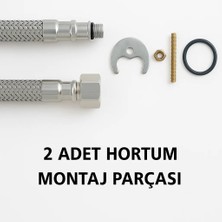 Sardıcı Kare Lavabo Bataryası Gordon Seri Tam Takım 5 Yıl Garantili