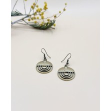 Roma Eskitme Bakır Sallantılı Küpe