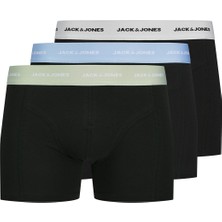 Jack&jones Tom Bamboo 3'lü Paket Erkek Siyah Iç Çamaşır