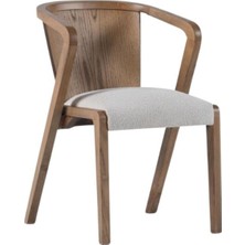 Gazzini Furniture Bianca Teddy Ahşap Sandalye