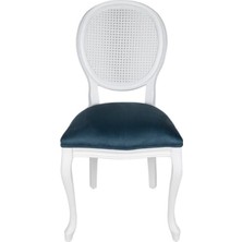 Gazzini Furniture Madalyon Hasırlı Ahşap Sandalye