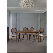 Gazzini Furniture Madalyon Hazeranlı Sandalye
