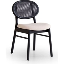 Gazzini Furniture Oslo Hasırlı Ahşap Sandalye
