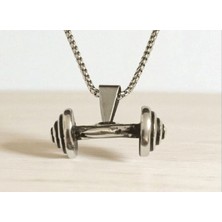 Fitness Dambıl Çelik Kolye Ucu