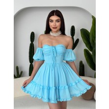 Ahes Shopping Vingo Mini Elbise