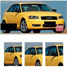 Audi A3 8p Makyajlı 2008-2012 Batman Parlak Siyah Ayna Kapağı