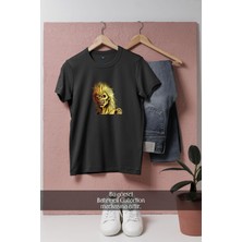 Oversize Iron Maiden Icon  Tasarımlı Unisex T-Shirt