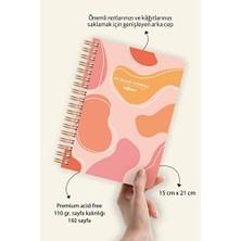 Color Noktalı Bullet Journal Pro Defter Pastel Lava A5