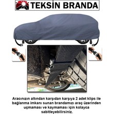 Volvo XC90 Oto Branda Su Geçirmez Miflonlu Araba Brandası Klipsli Araba Çadırı